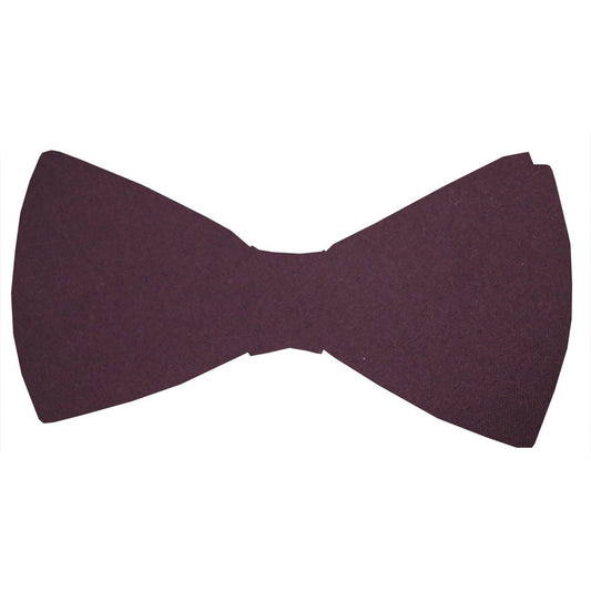 Plum Bow Tie