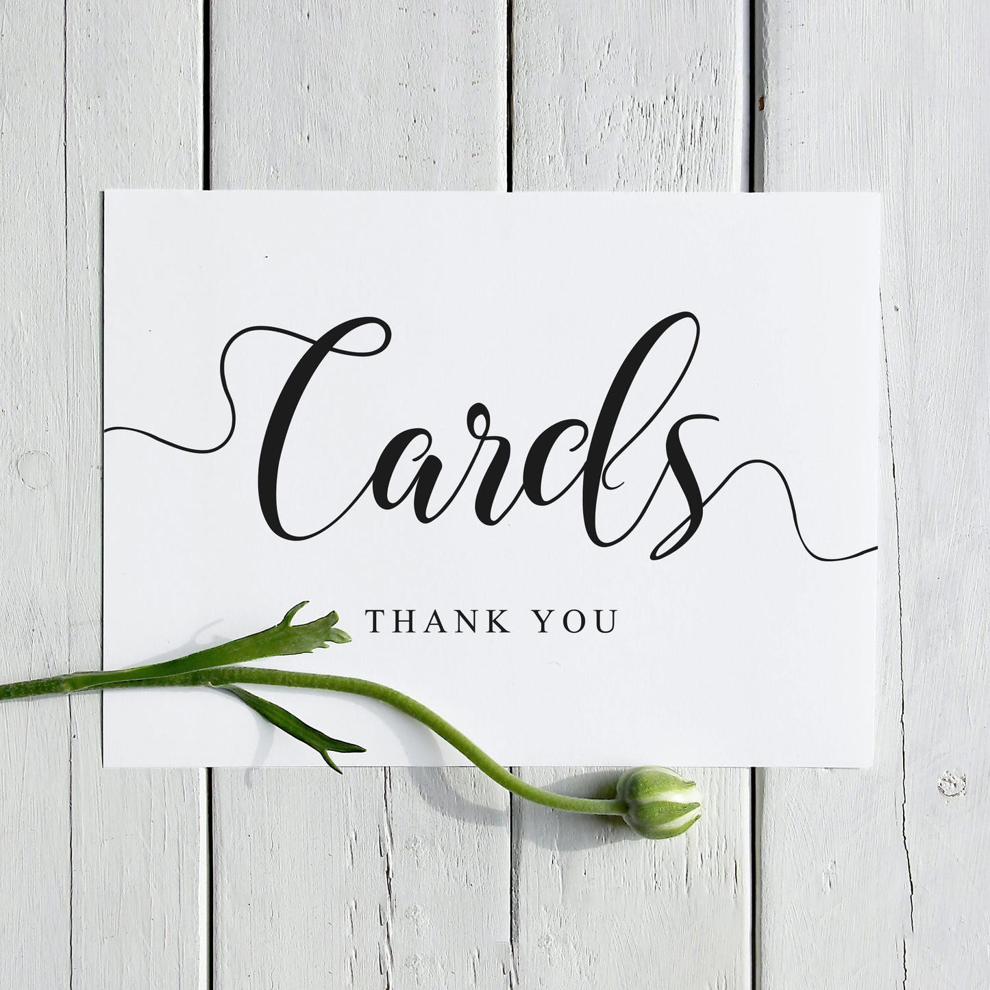 wedding cards sign on shabby chic rustic wood