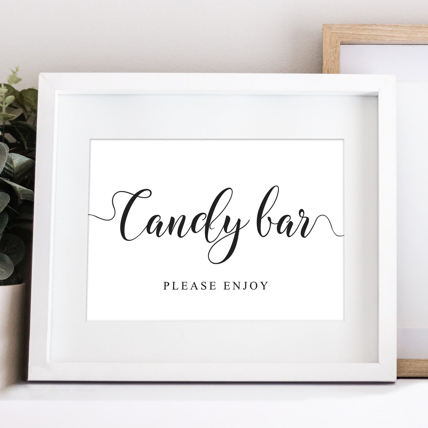 Candy Bar Sign - Digital Download