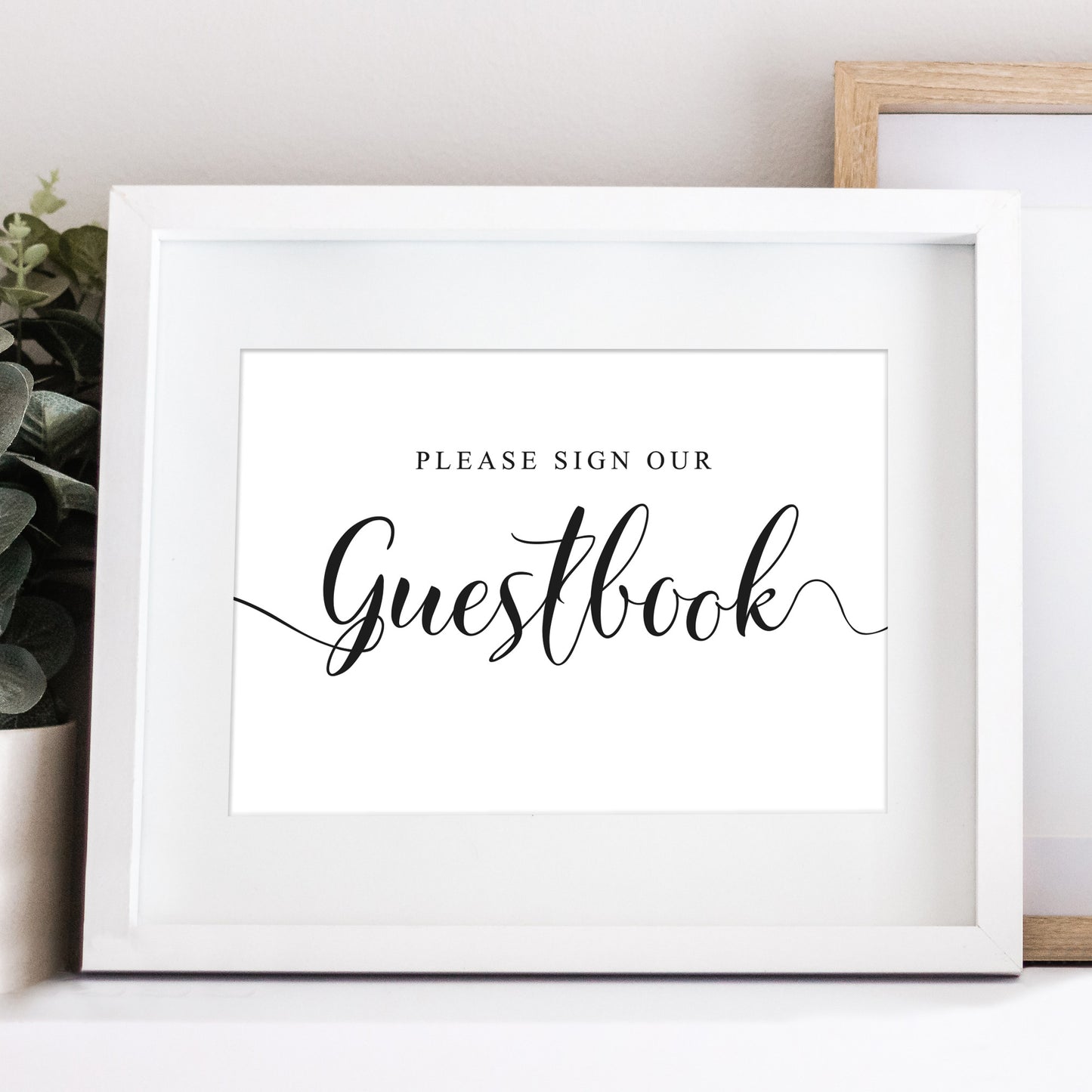 5x7 please sign our guestbook sign