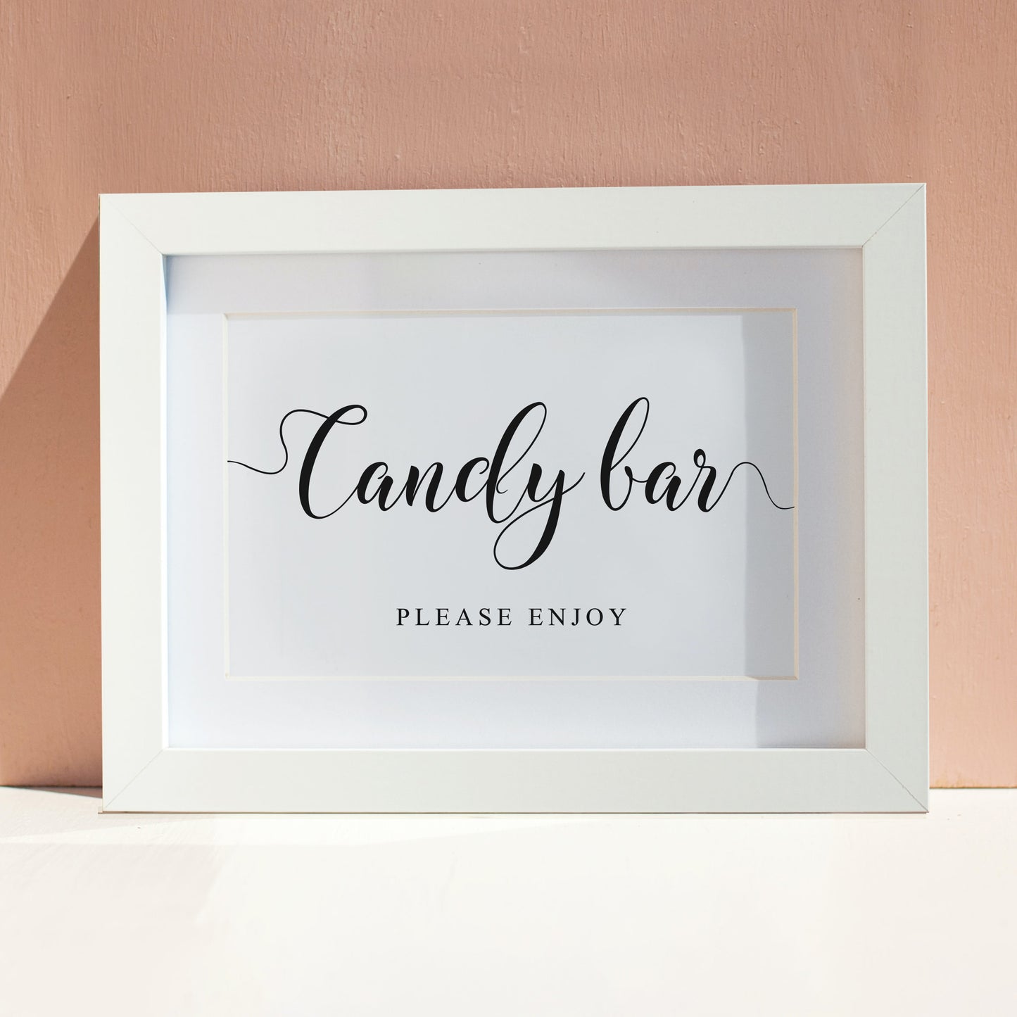 Candy Bar Sign - Digital Download