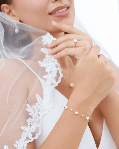 Vianne Pearl Bracelet in 18k Gold Vermeil