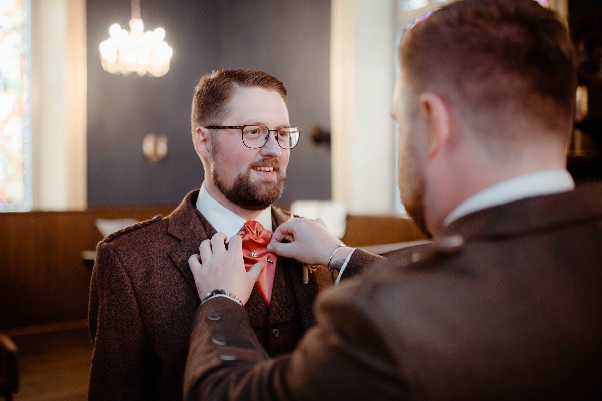 Sienna Wedding Cravat