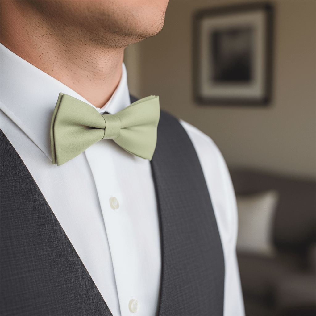 Pistachio Bow Tie