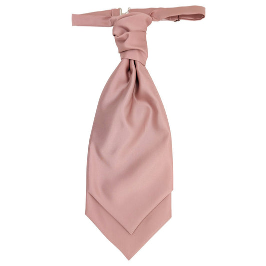 Suede Pink Wedding Cravat