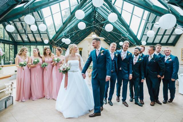 Rose Gold Pocket Square