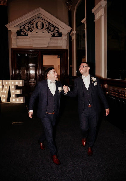 Silver Birch Bow Tie