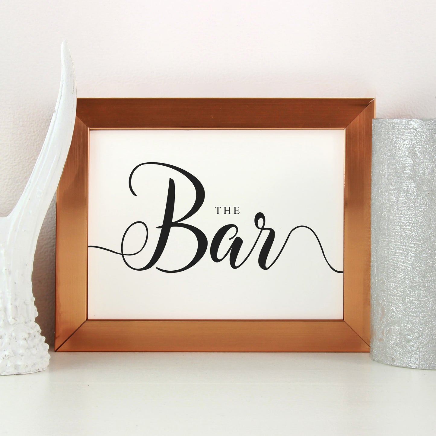 The Bar printable wedding sign instant download