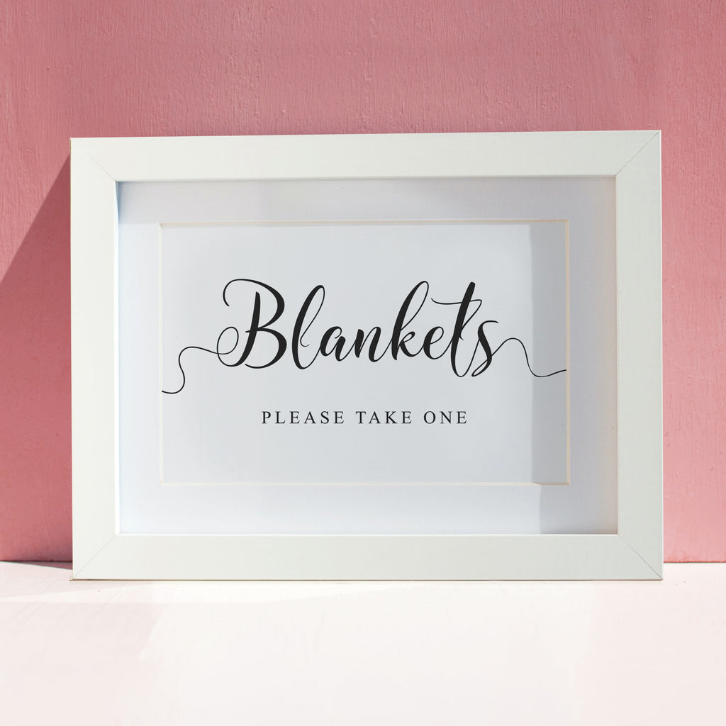 Blankets Sign - Digital Download