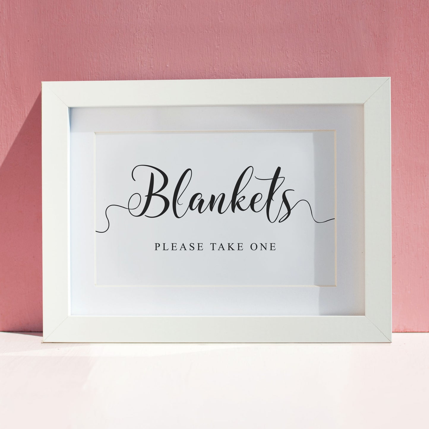Blankets Sign - Digital Download