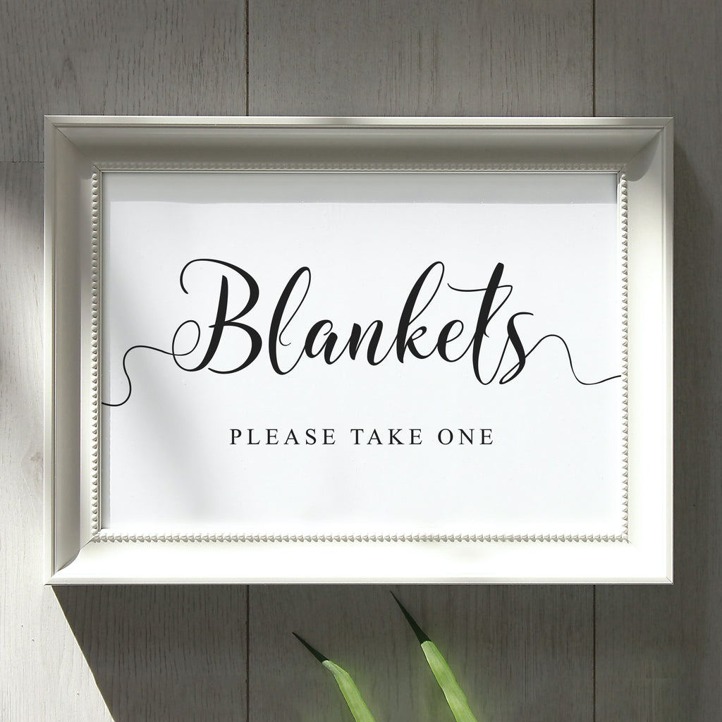 Blankets Sign - Digital Download